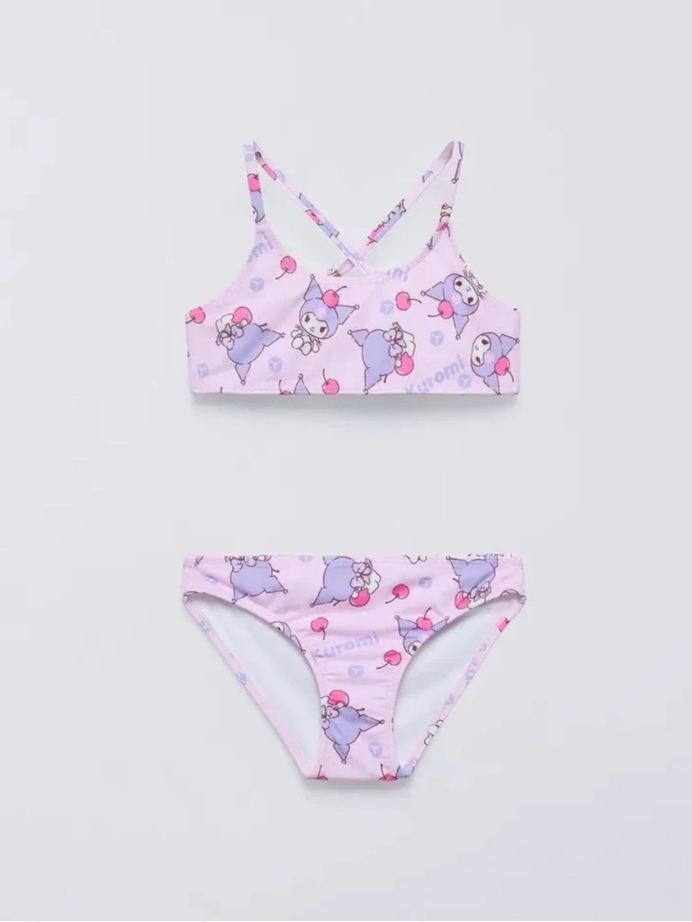 Zara KUROMI Sanrio Two-Piece Swim Set